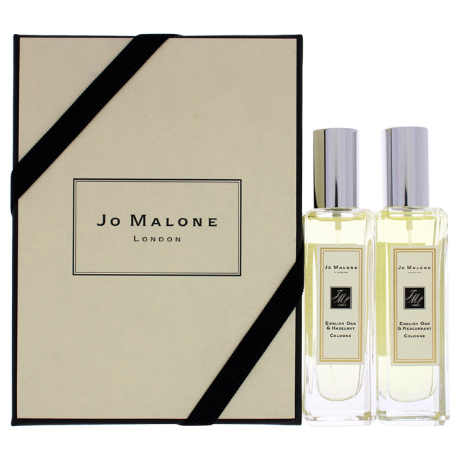 Jo Malone by Jo Malone for Unisex - 2 Pc Gift Set 1 English Oak and Hazelnut Cologne Spray, English Oak and Hazelnut and REau de Cologneurrant Cologne Spray