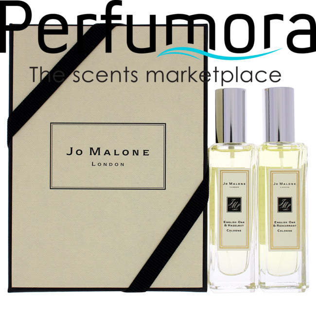 Jo Malone by Jo Malone for Unisex - 2 Pc Gift Set 1 English Oak and Hazelnut Cologne Spray, English Oak and Hazelnut and REau de Cologneurrant Cologne Spray