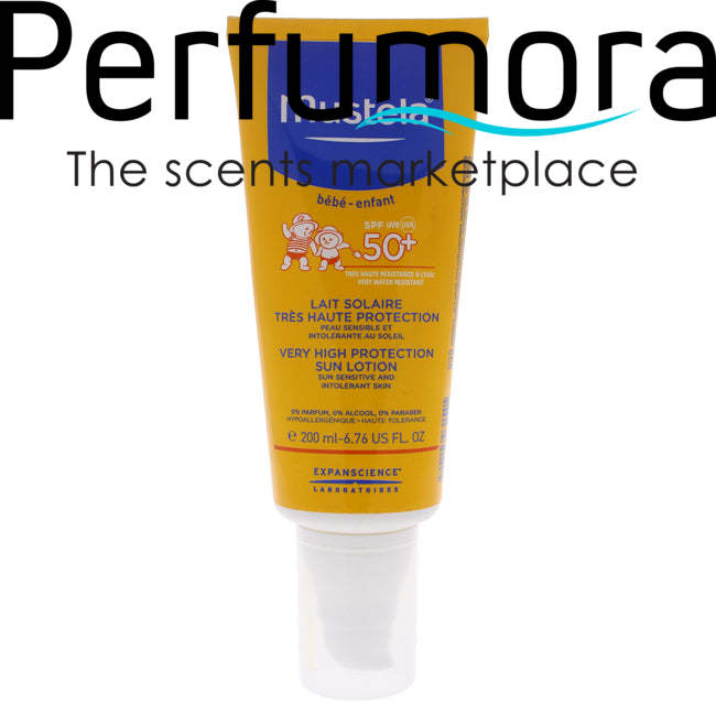 Very High Protection Sun Lotion - SPF 50 by Mustela for Kids - 6.76 oz Lotion