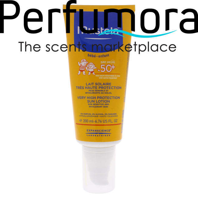 Very High Protection Sun Lotion - SPF 50 by Mustela for Kids - 6.76 oz Lotion