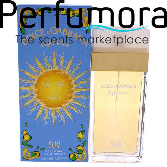 Light Blue Sun by Dolce and Gabbana for Women -  Eau de Toilette Spray