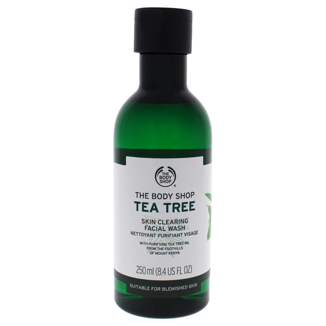 Tea Tree Skin Clearing Facial Wash by The Body Shop for Unisex - 8.4 oz Cleanser