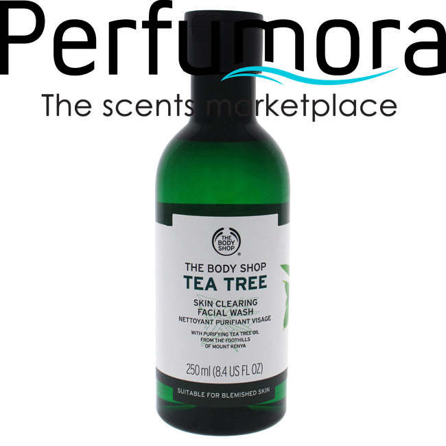 Tea Tree Skin Clearing Facial Wash by The Body Shop for Unisex - 8.4 oz Cleanser