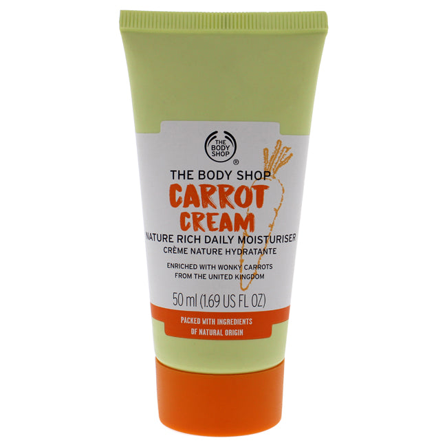 Carrot Cream Nature Rich Daily Moisturiser by The Body Shop for Unisex - 1.69 oz Moisturizer