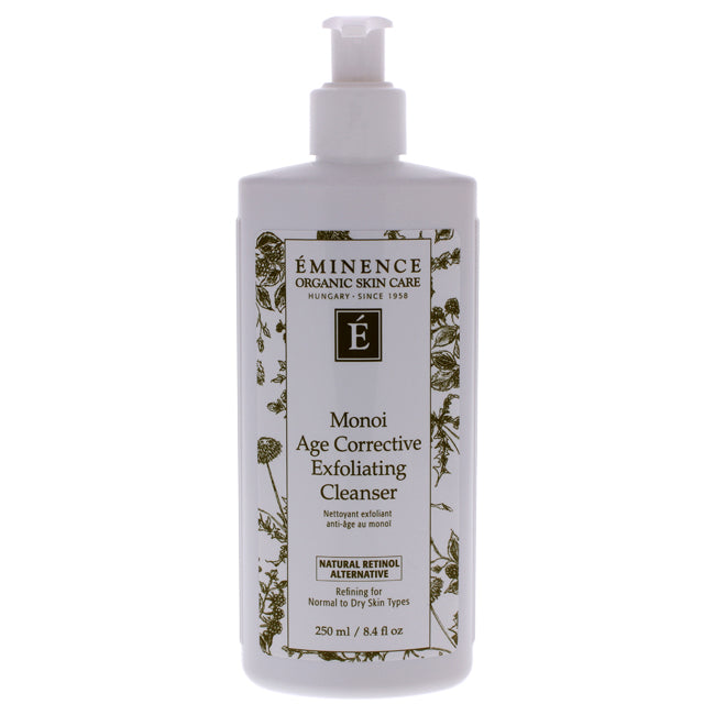 Monoi Age Corrective Exfoliating Cleanser by Eminence for Unisex - 8.4 oz Cleanser