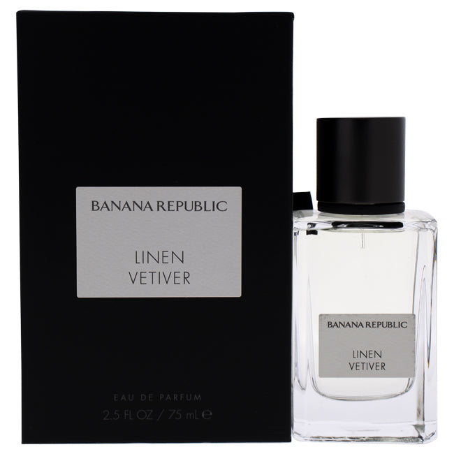 Linen Vetiver by Banana Republic for Unisex -  Eau de Parfum Spray