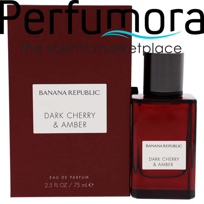 Dark Cherry and Amber by Banana Republic for Unisex -  Eau de Parfum Spray