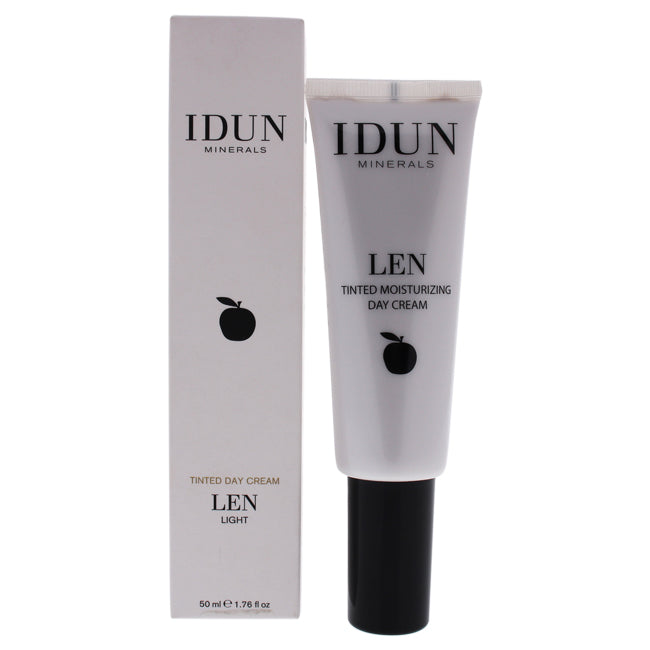 Len Tinted Day Cream - 402 Light by Idun Minerals for Women - 1.76 oz Cream