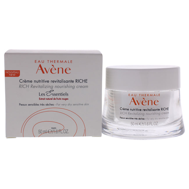 Rich Revitalizing Nourishing Cream - Very Dry Sensitive Skin by Avene for Women - 1.6 oz Cream