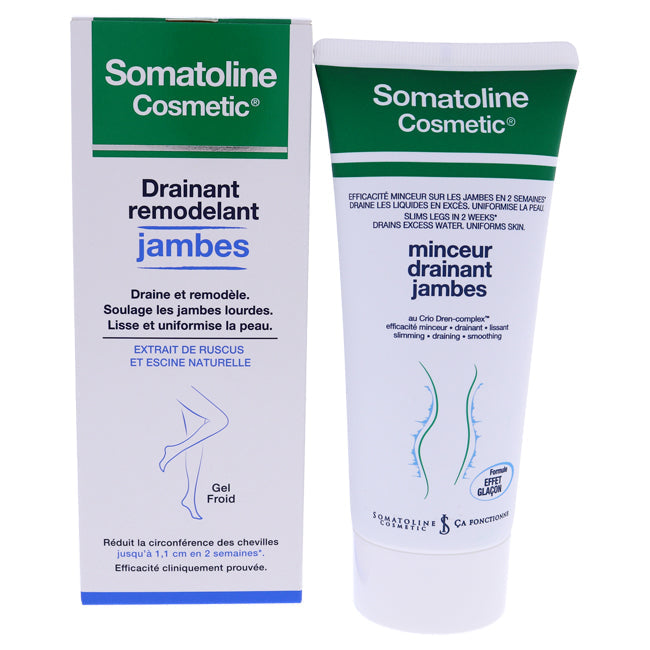 Draining Remodelling Legs Treatment by Somatoline Cosmetic for Unisex - 6.7 oz Treatment