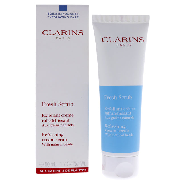 Fresh Scrub Refreshing Cream Scrub by Clarins for Unisex - 1.7 oz Cream