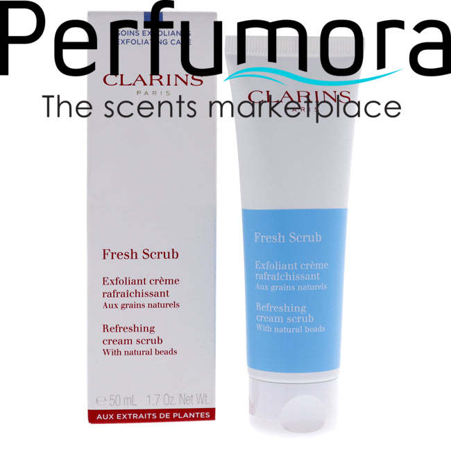 Fresh Scrub Refreshing Cream Scrub by Clarins for Unisex - 1.7 oz Cream