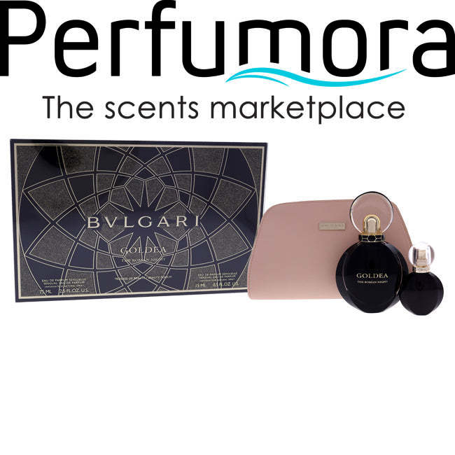 Goldea The Roman Night by Bvlgari for Women - 3 Pc Gift Set