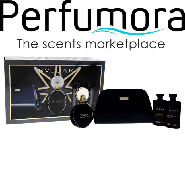 Goldea The Roman Night by Bvlgari for Women - 4 Pc Gift Set