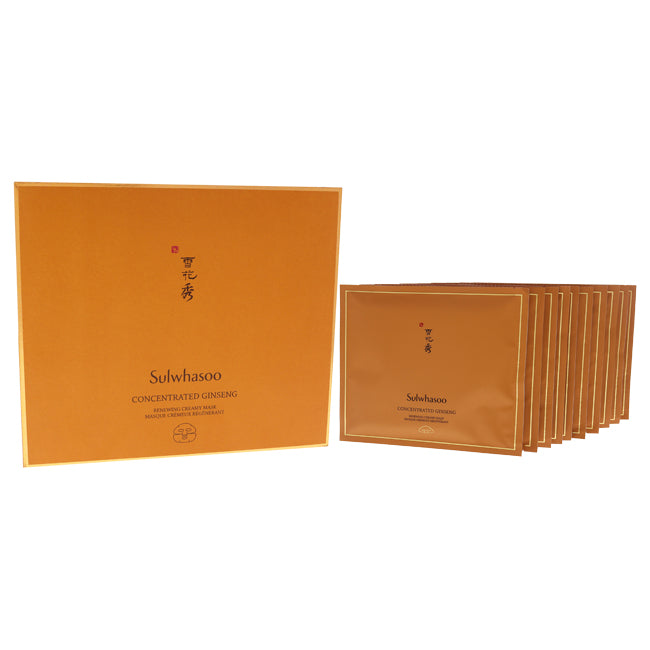 Concentrated Ginseng Renewing Creamy Mask by Sulwhasoo for Unisex - 5 Pc Mask