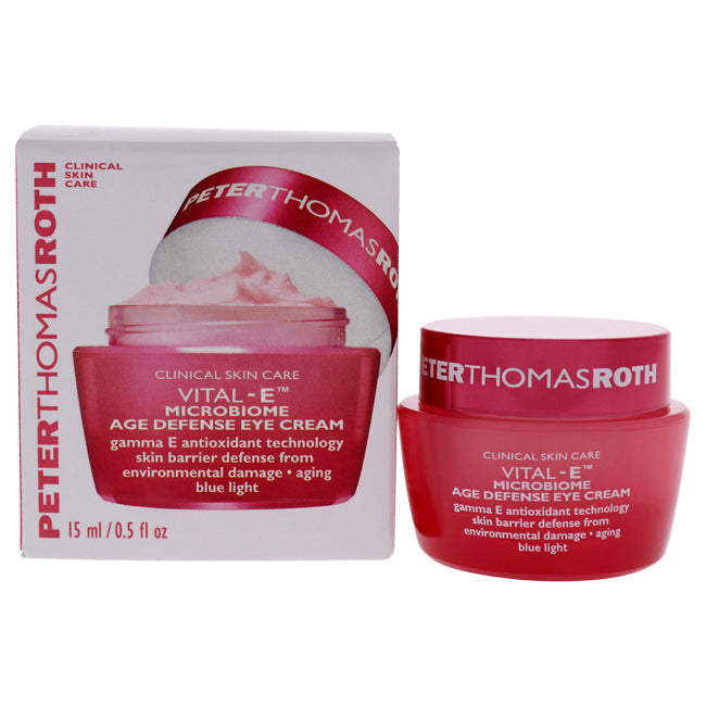 Vital-E Microbiome Age Defense Eye Cream by Peter Thomas Roth for Unisex - 0.5 oz Cream
