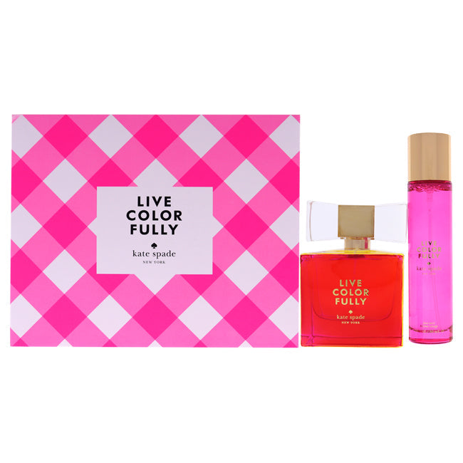 Live Colorfully by Kate Spade for Women - 2 Pc Gift Set 
