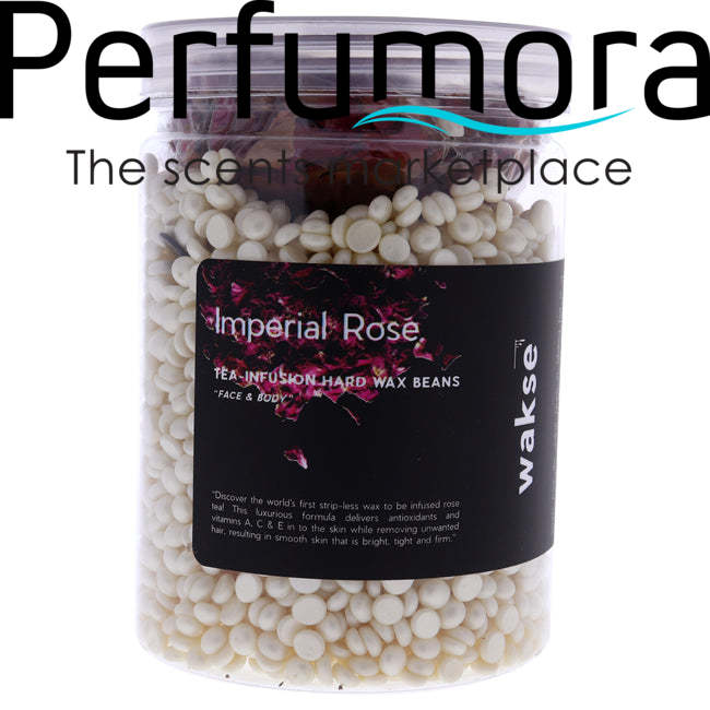 Imperial Rose Hard Wax Beans by Wakse for Unisex - 10 oz Wax