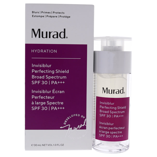 Invisiblur Perfecting Shield SPF 30 by Murad for Unisex - 1 oz Cream