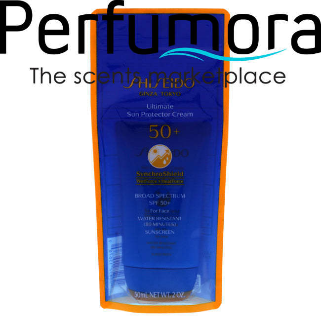 Ultimate Sun Protector Cream SPF 50 by Shiseido for Unisex - 2 oz Sunscreen