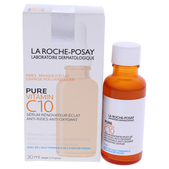 Pure Vitamin C10 Serum by La Roche-Posay for Unisex - 1.0 oz Serum