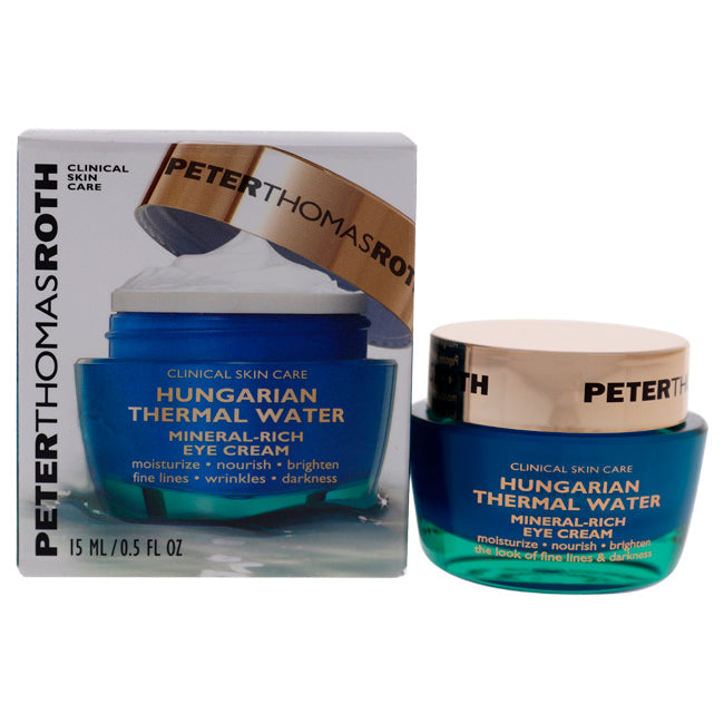 Hungarian Thermal Water Mineral-Rich Eye Cream by Peter Thomas Roth for Unisex - 0.5 oz Cream