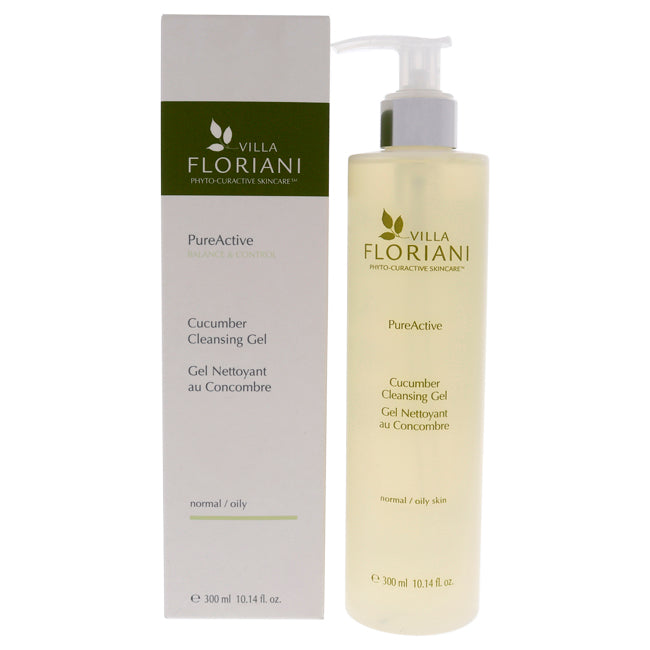 Cleansing Gel - Cucumber by Villa Floriani for Women - 10.14 oz Cleanser