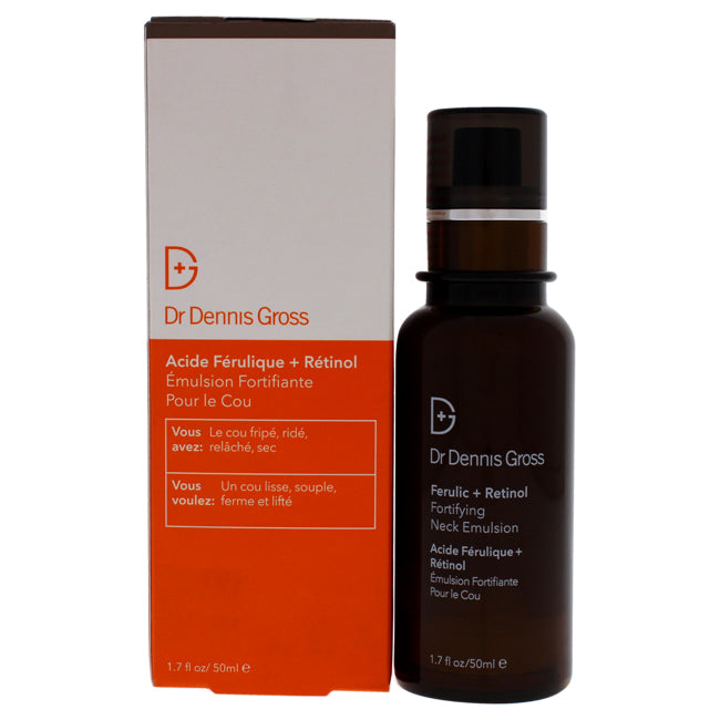 Ferulic Plus Retinol Fortifying Neck Emulsion by Dr. Dennis Gross for Unisex - 1.7 oz Emulsion