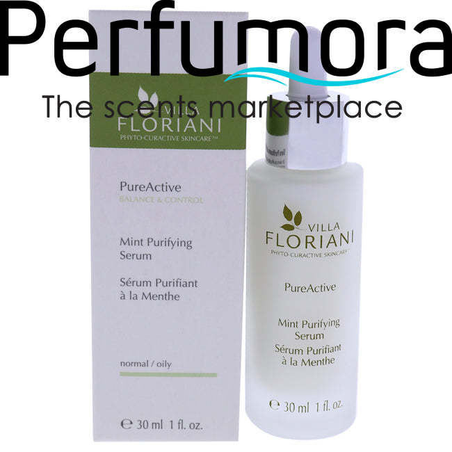 PureActive Purifying Serum - Mint by Villa Floriani for Unisex - 1 oz Serum