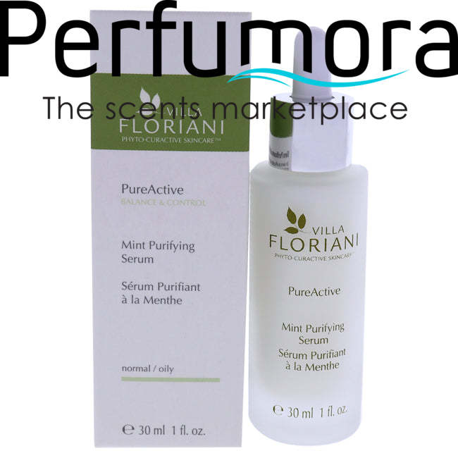 PureActive Purifying Serum - Mint by Villa Floriani for Unisex - 1 oz Serum