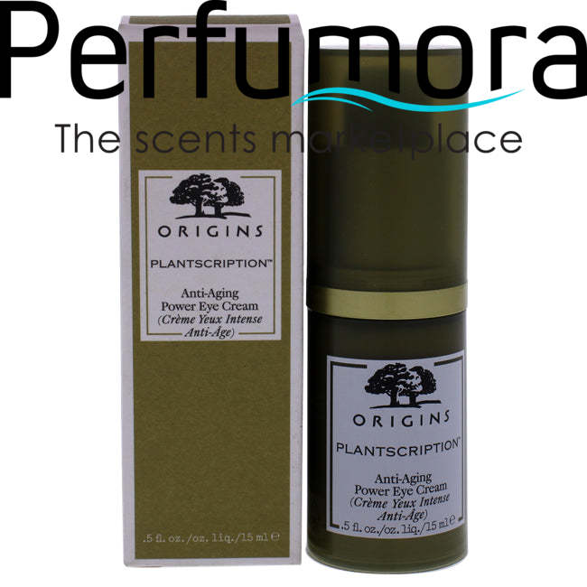 Plantscription Anti-Aging Power Eye Cream by Origins for Unisex - 0.5 oz Cream