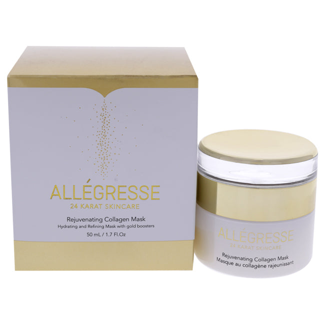 Rejuvenating Collagen Mask by Allegresse 24K for Unisex - 1.7 oz Mask