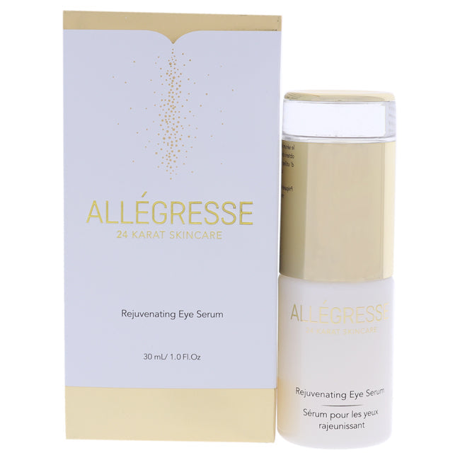 Rejuvenating Eye Serum by Allegresse 24K for Unisex - 1 oz Serum