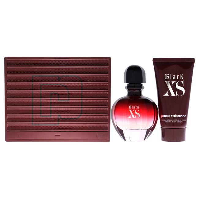 Black XS by Paco Rabanne for Women - 2 Pc Gift Set