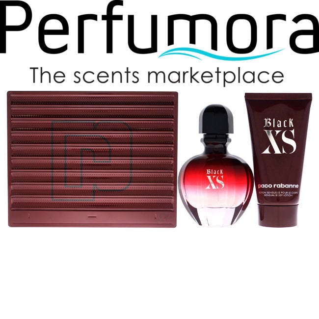 Black XS by Paco Rabanne for Women - 2 Pc Gift Set