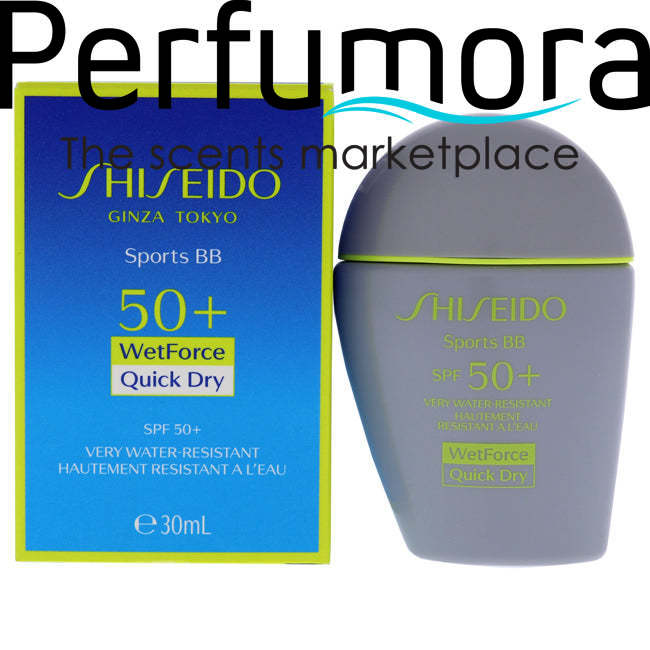 Sports BB WetForce SPF 50 - Very Dark by Shiseido for Unisex - 1 oz Sunscreen