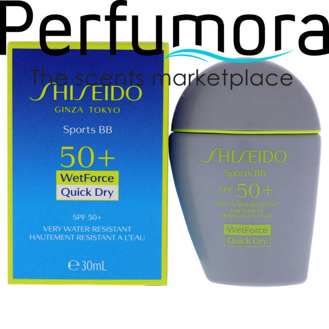 Sports BB WetForce SPF 50 - Very Dark by Shiseido for Unisex - 1 oz Sunscreen