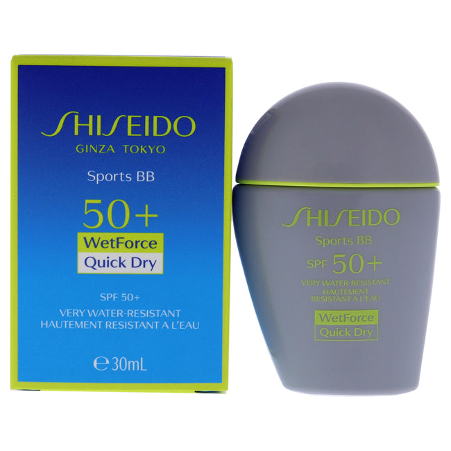 Sports BB WetForce SPF 50 - Medium Dark by Shiseido for Unisex - 1 oz Sunscreen