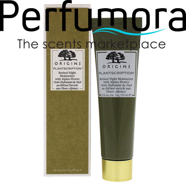 Plantscription Retinol Night Moisturizer With Alpine Flower by Origins for Unisex - 1 oz Moisturizer