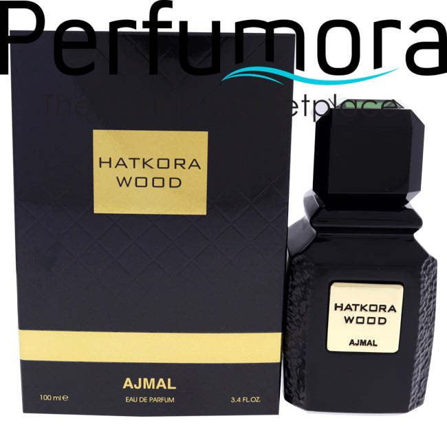 Hatkora Wood by Ajmal for Unisex - Eau De Parfum Spray