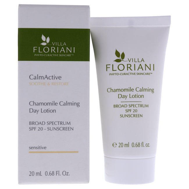 Calming Day Lotion SPF 20 - Chamomile by Villa Floriani for Women - 0.68 oz Lotion