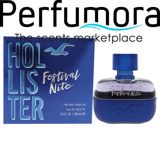 Festival Nite by Hollister for Men -  EDT Spray