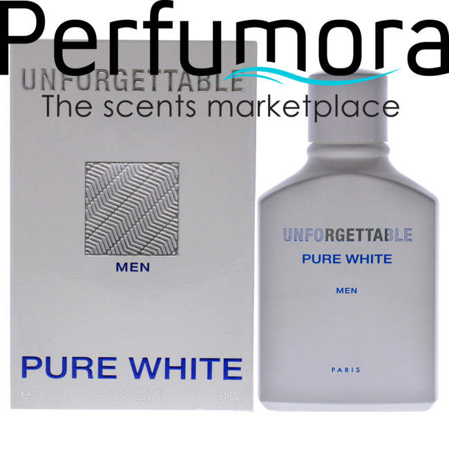 Unforgettable Pure White by Glenn Perri for Men - Eau de Toilette Spray