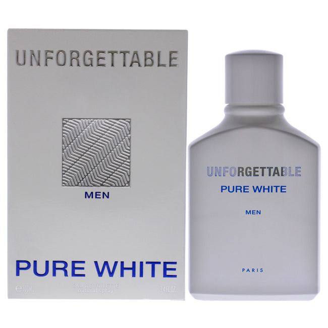 Unforgettable Pure White by Glenn Perri for Men - Eau de Toilette Spray