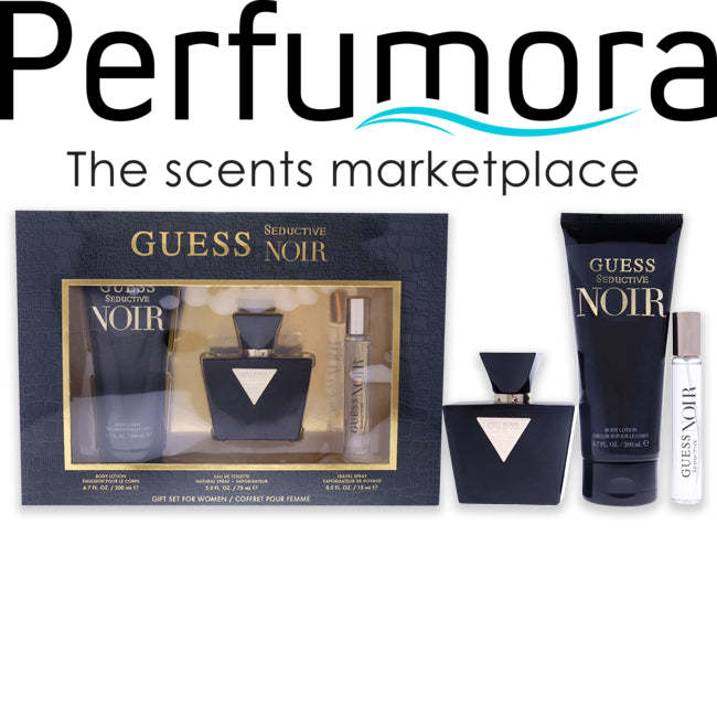 Guess Seductive Noir by Guess for Women - 3 Pc Gift Set