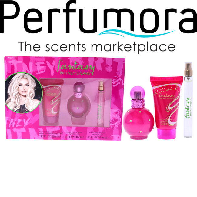 Fantasy by Britney Spears for Women - 3 Pc Gift Set