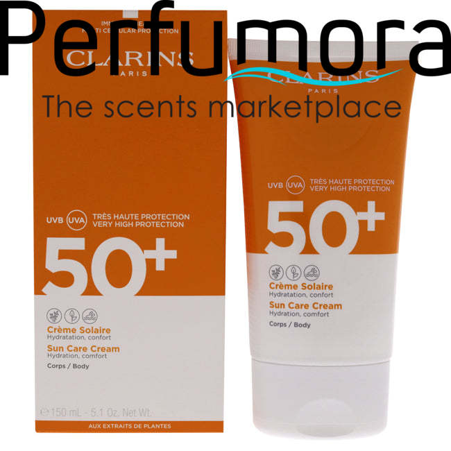 Sun Care Cream SPF 50 by Clarins for Unisex - 5.1 oz Sunscreen
