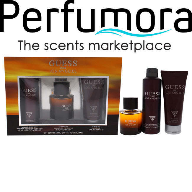 Guess 1981 Los Angeles by Guess for Men - 3 Pc Gift Set