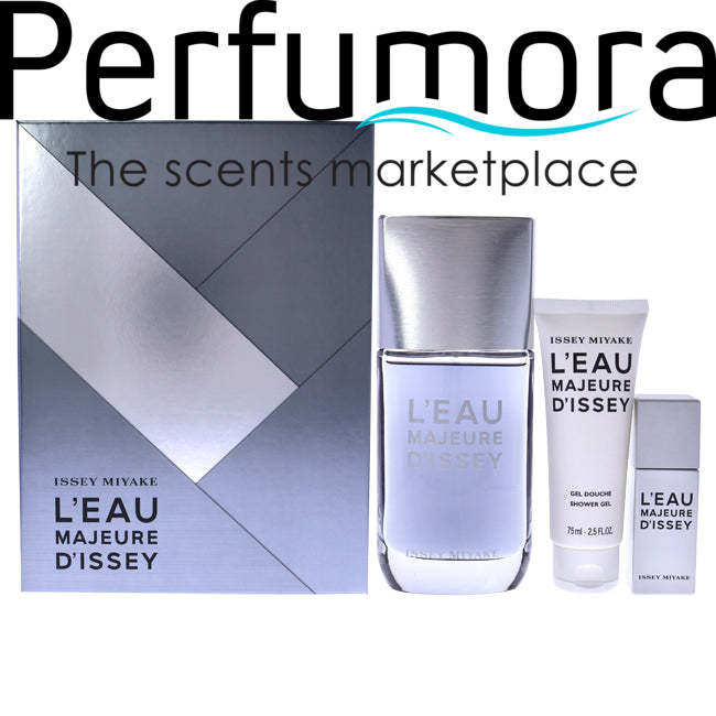 Leau Majeure Dissey by Issey Miyake for Men - 3 Pc Gift Set