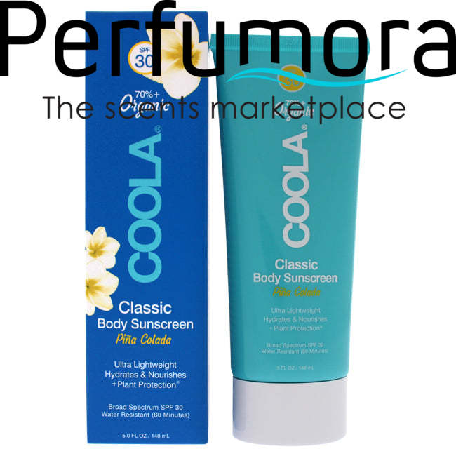 Classic Body Sunscreen Lotion SPF 30 - Pina Colada by Coola for Unisex - 5 oz Sunscreen